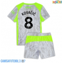 Camisa de time de futebol Manchester City Mateo Kovacic #8 Replicas 3º Equipamento Infantil 2025-26 Manga Curta (+ Calças curtas)